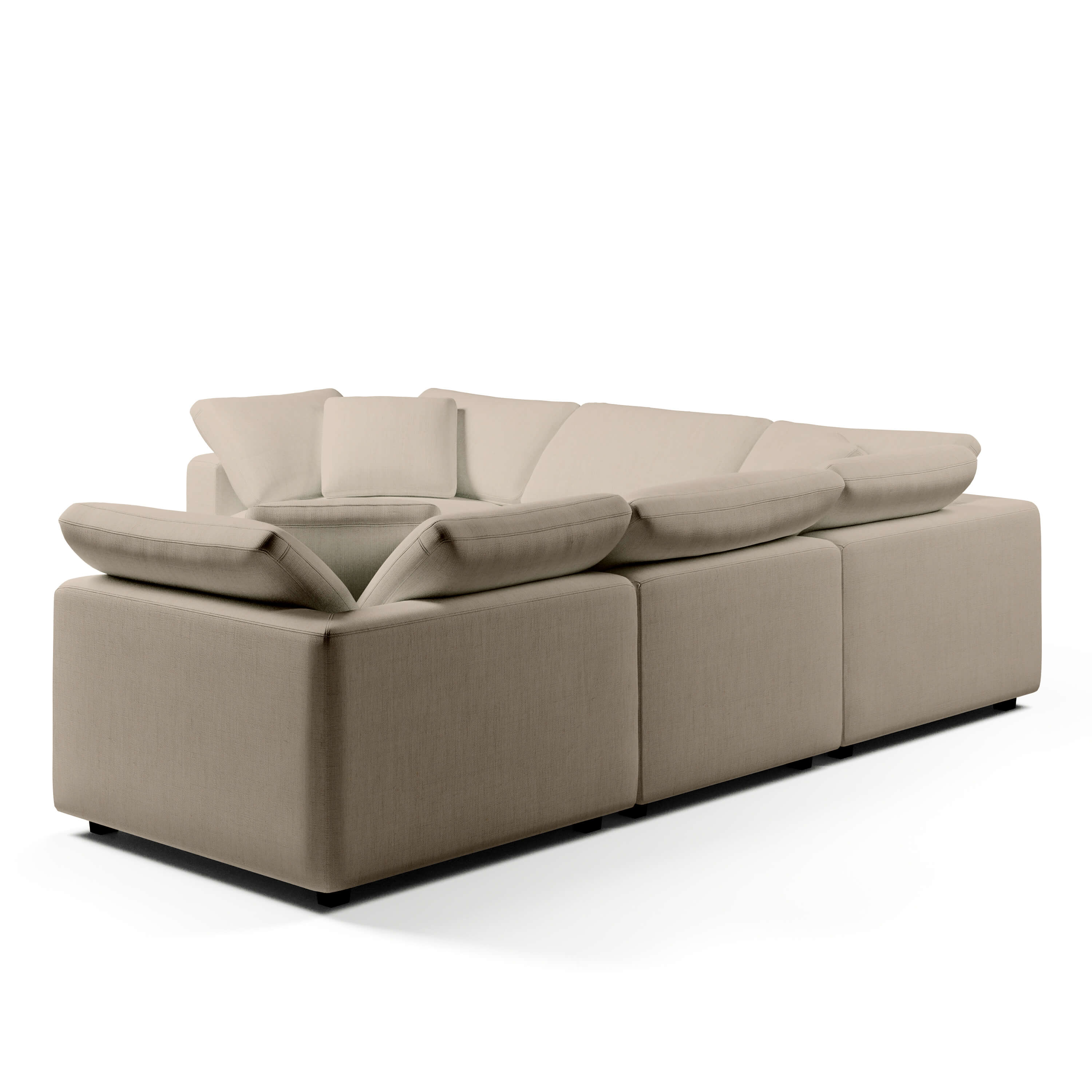 Comfortable L-Shaped Couch | Comfy L Couch | Couch Haus