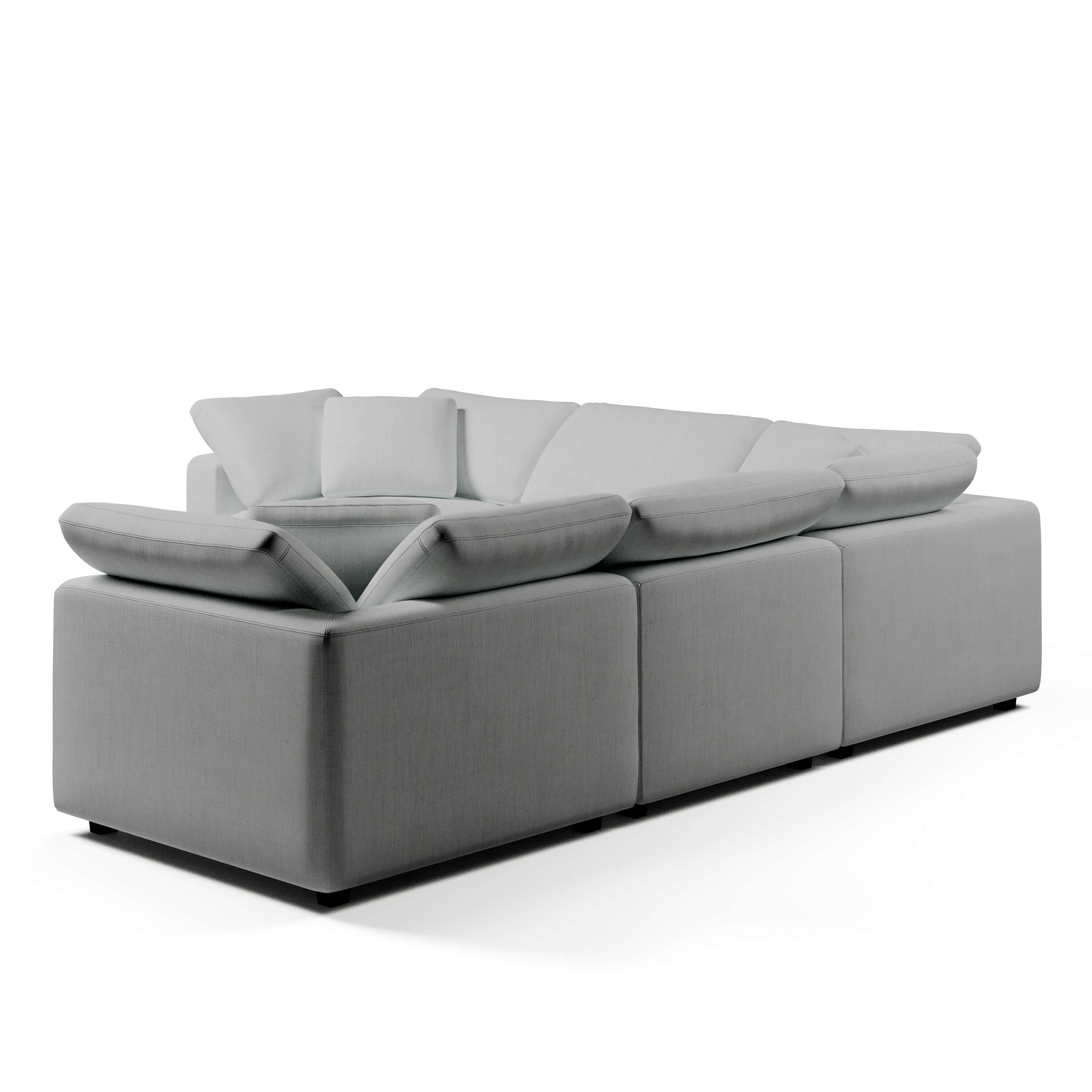 Comfortable L-Shaped Couch | Comfy L Couch | Couch Haus