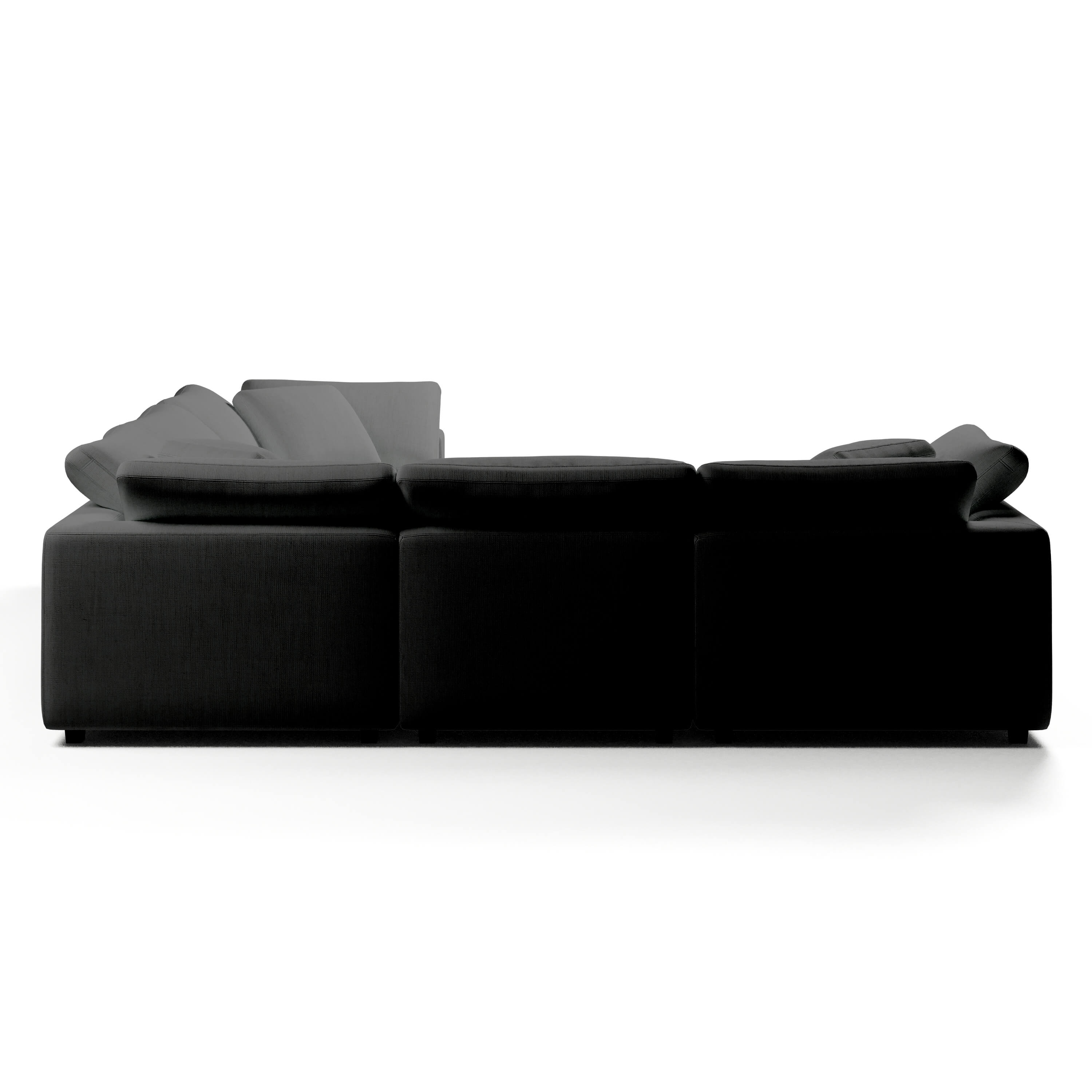 Comfy Modular Sofa - 5-Seater Modular L-Sectional
