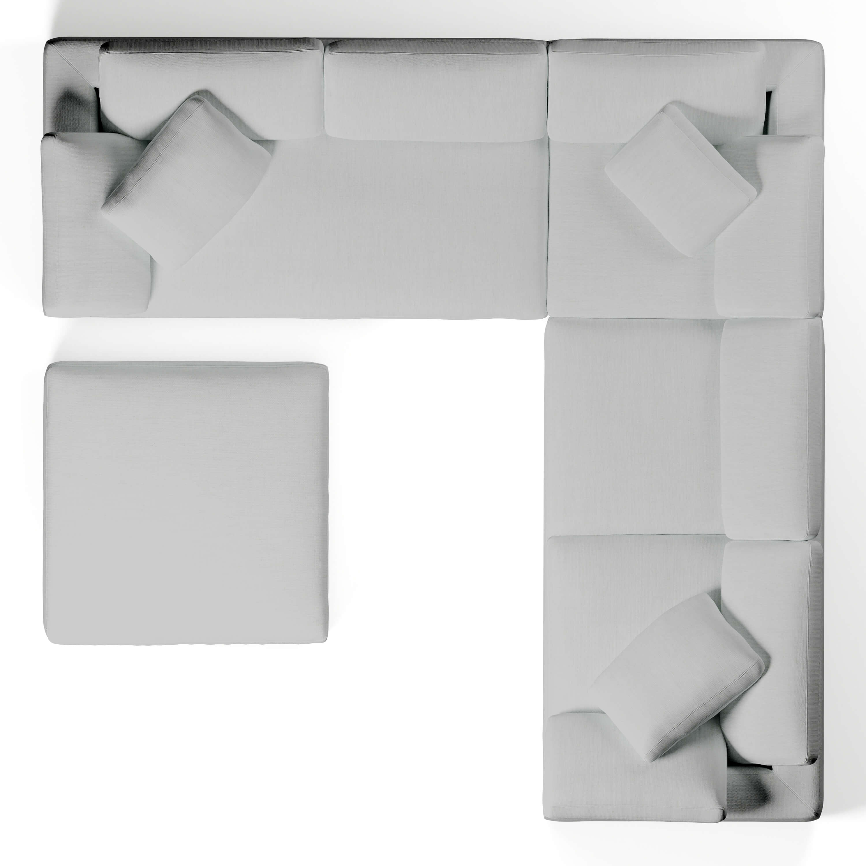 Sectional Sofa and Ottoman | Sofa and Ottoman | Couch Haus