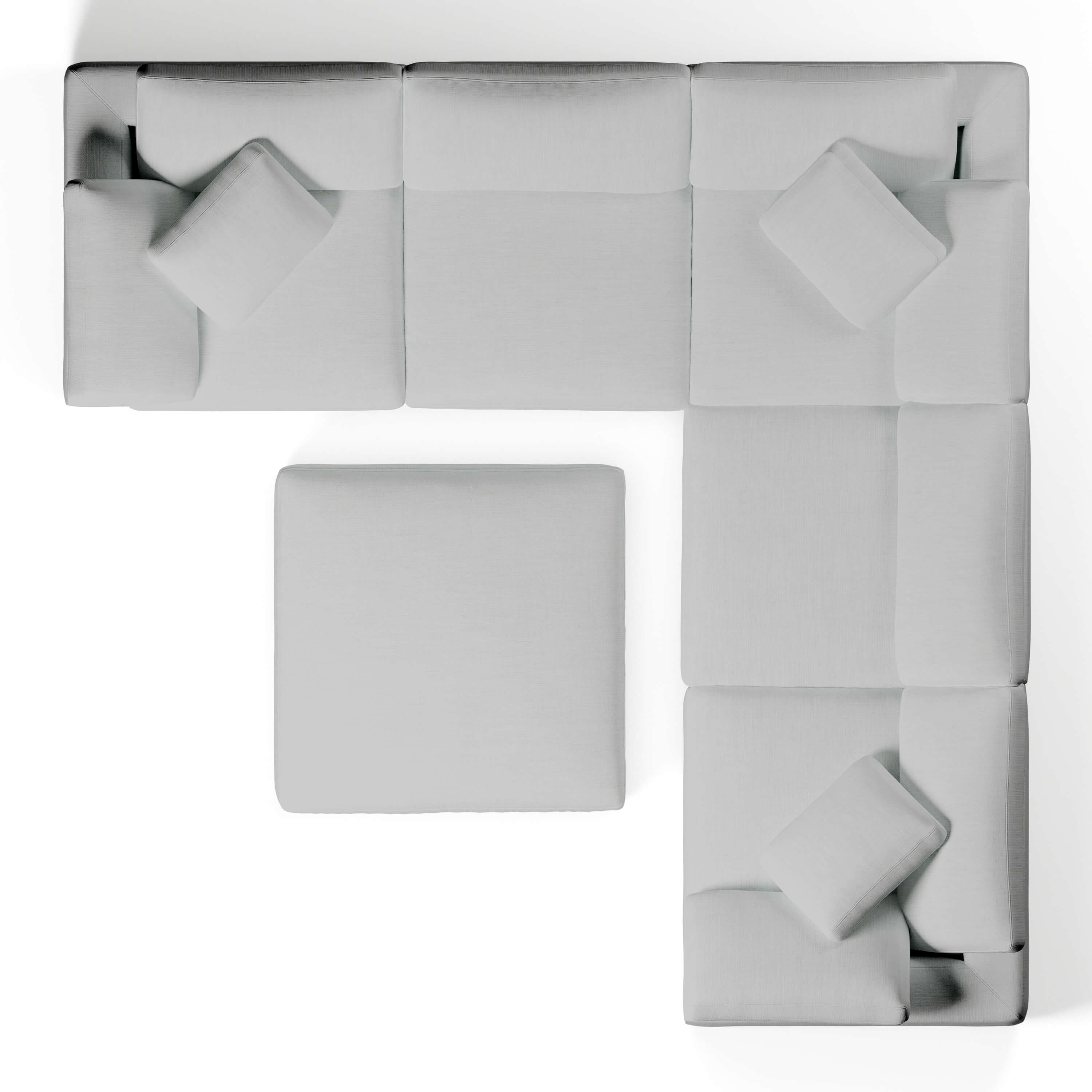 Sectional Sofa and Ottoman | Sofa and Ottoman | Couch Haus