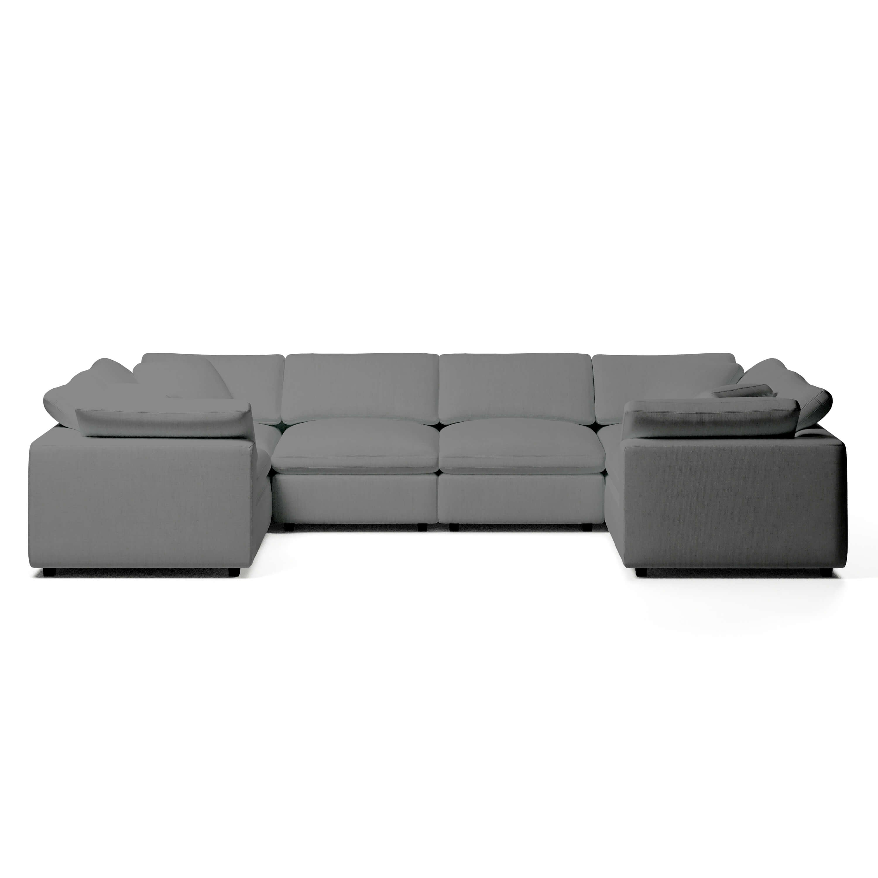 U-Shaped Modular Sofa | Soft Modular Sofa | Couch Haus