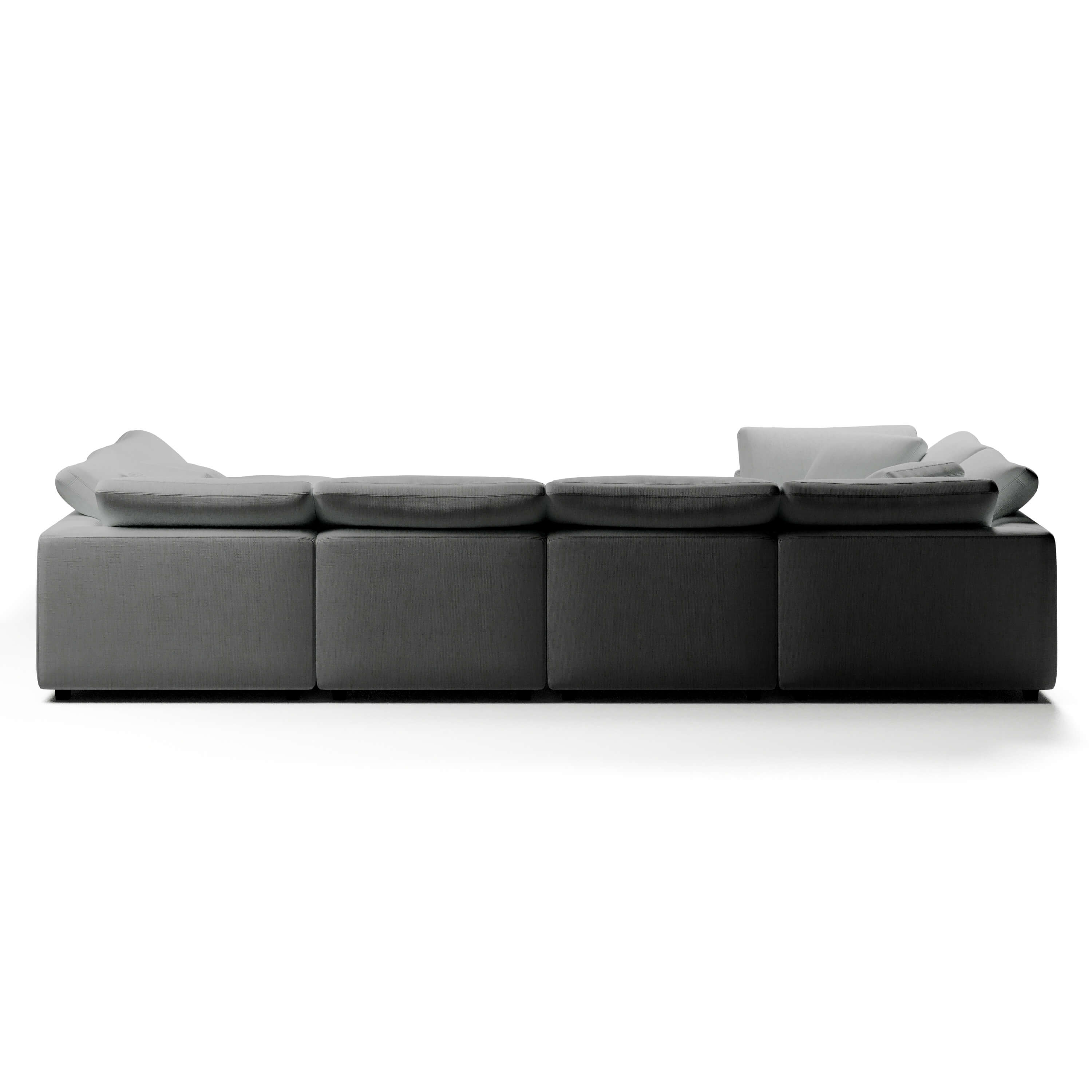 U-Sectional Sofa and Ottoman | U-Sectional Ottoman | Couch Haus