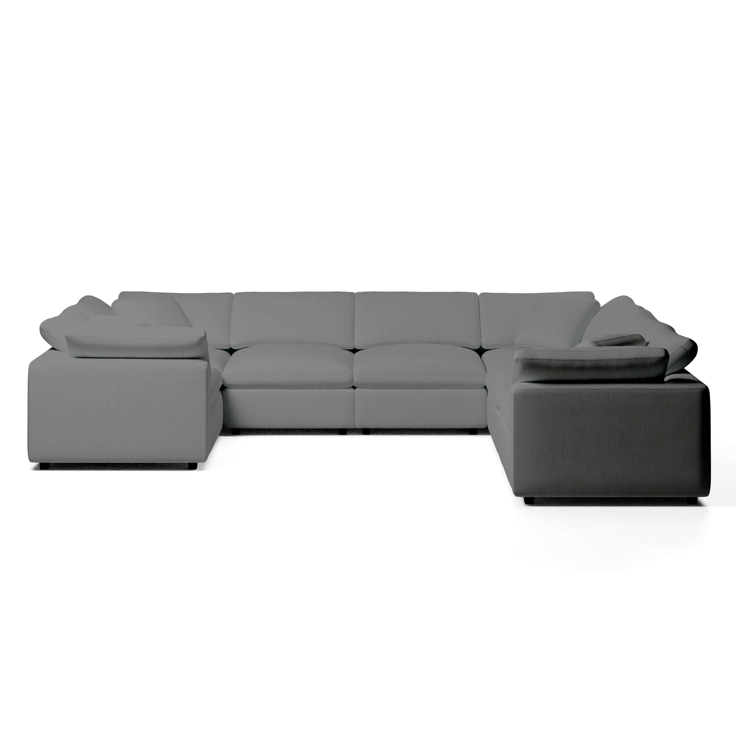 Comfy Modular Sofa - 7-Seater U-Sectional