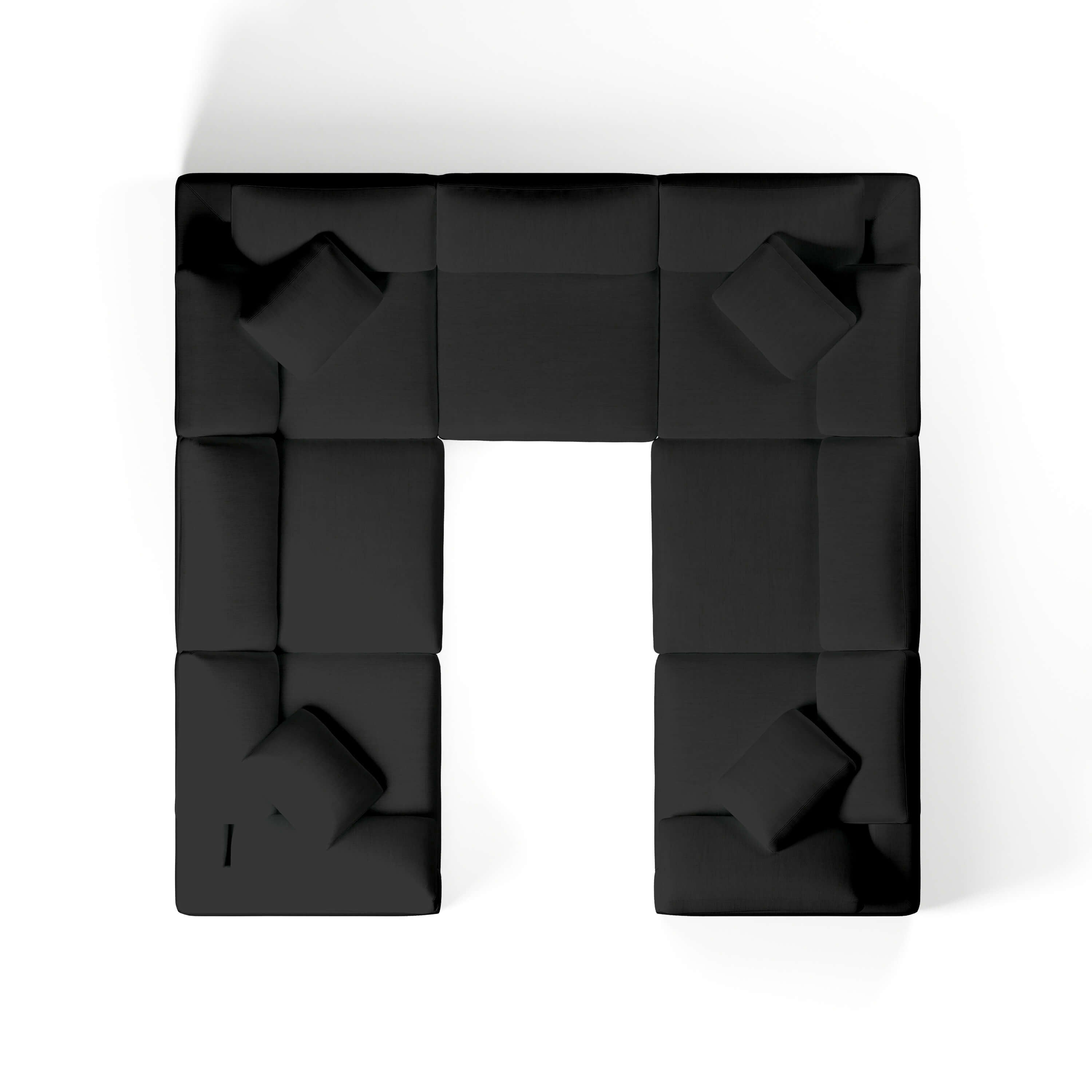 Comfy Modular Sofa - 7-Seater U-Sectional