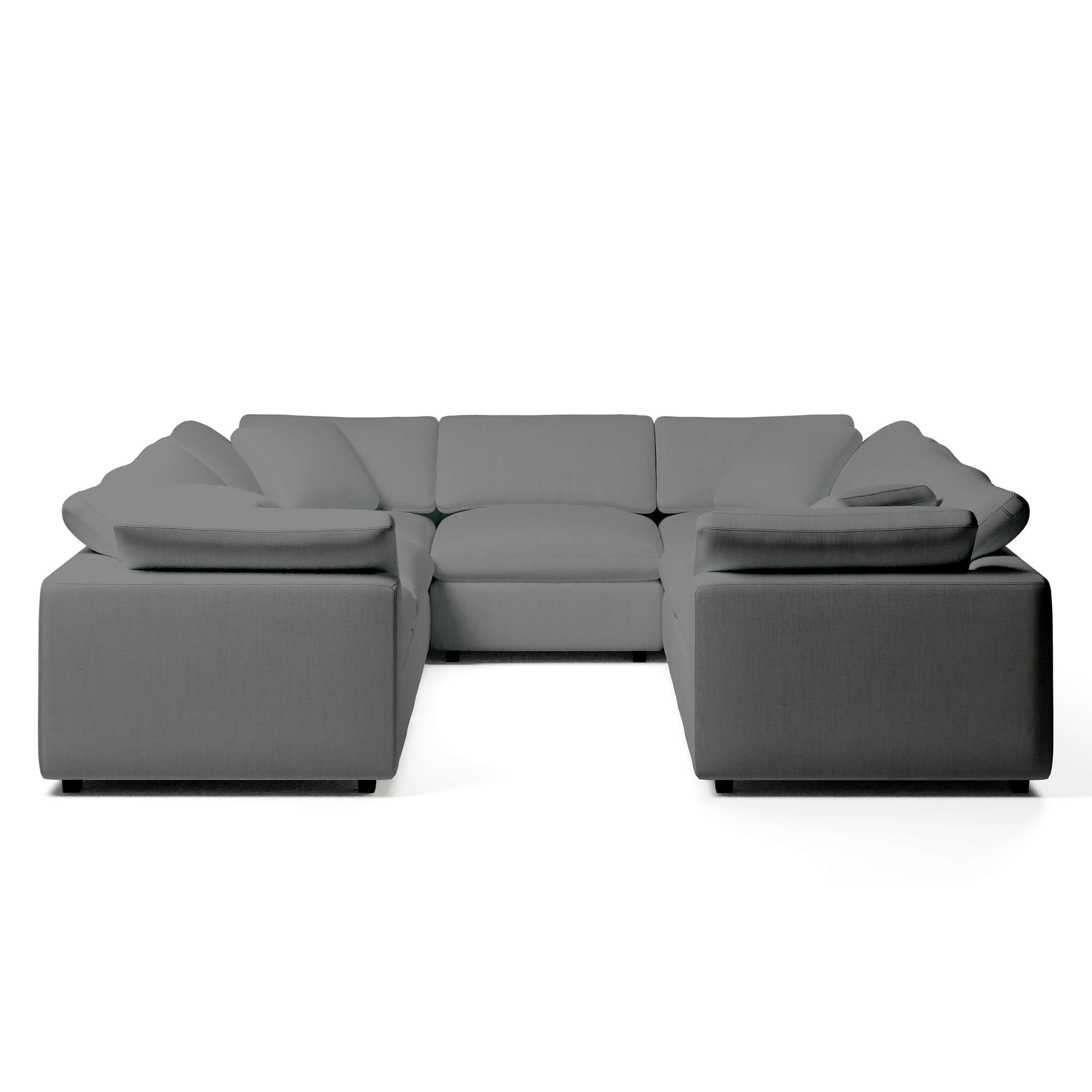 Comfy Modular Sofa - 7-Seater U-Sectional