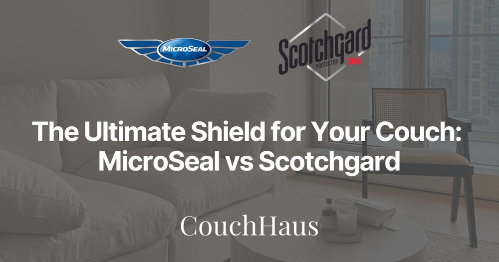 The Ultimate Shield for Your Couch MicroSeal vs Scotchgard