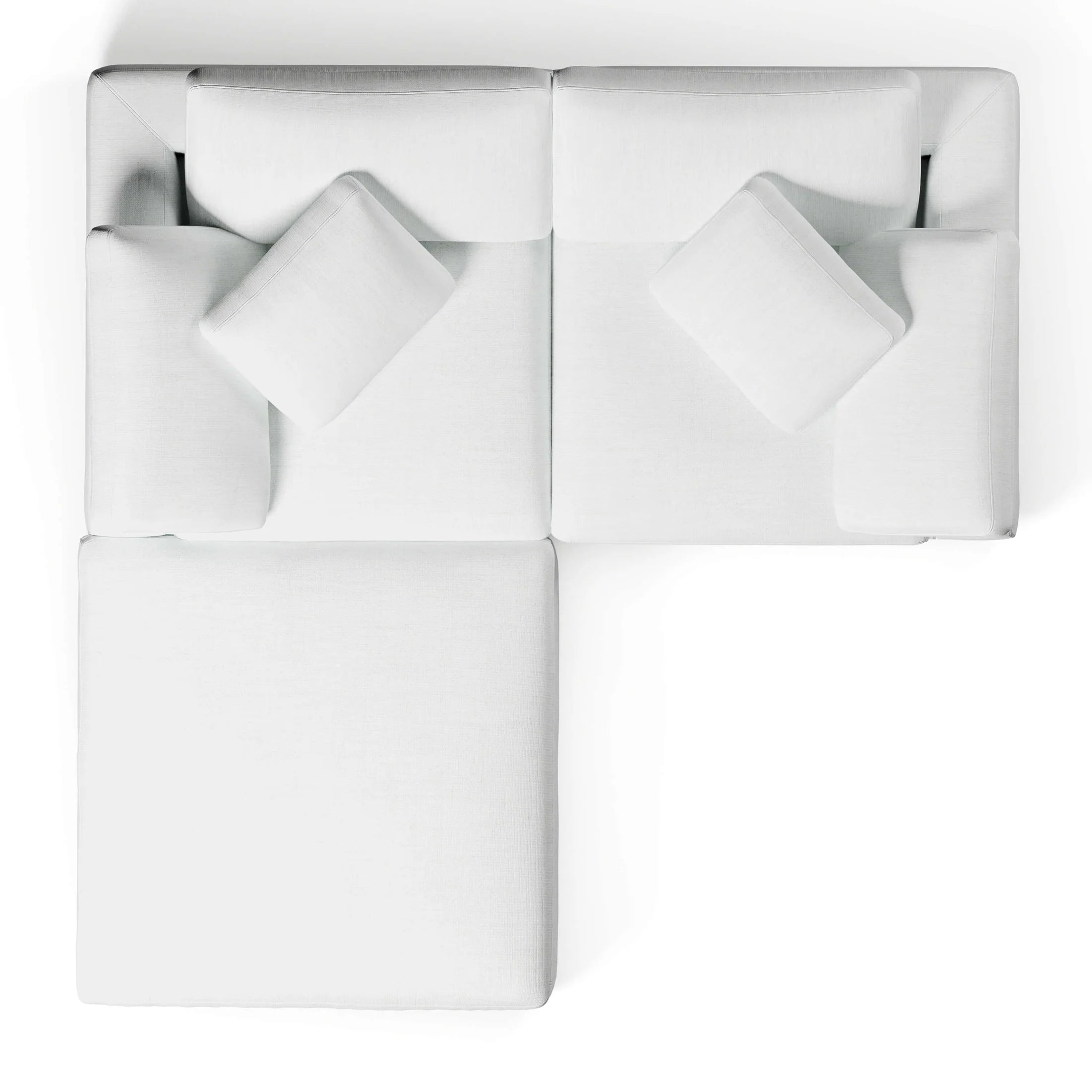 Comfy Two Seater + Ottoman Modular Sofa