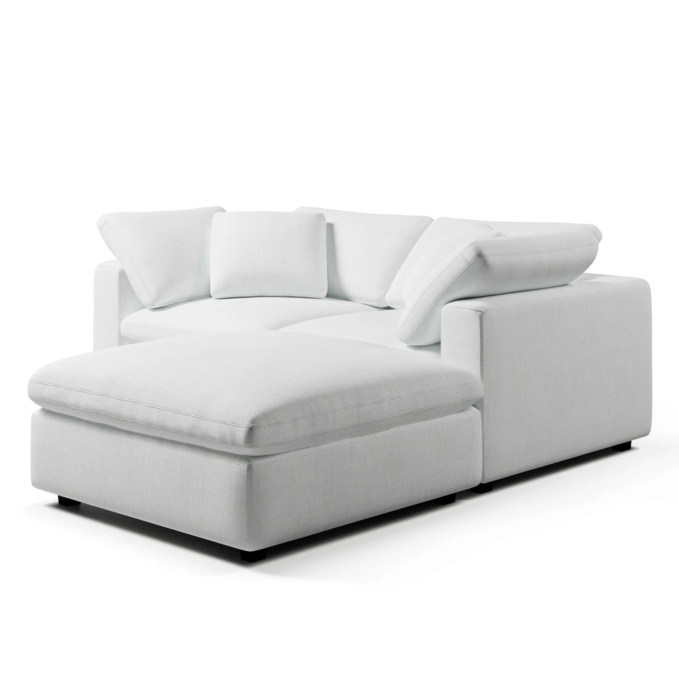 Comfy Two Seater + Ottoman (Quickship)