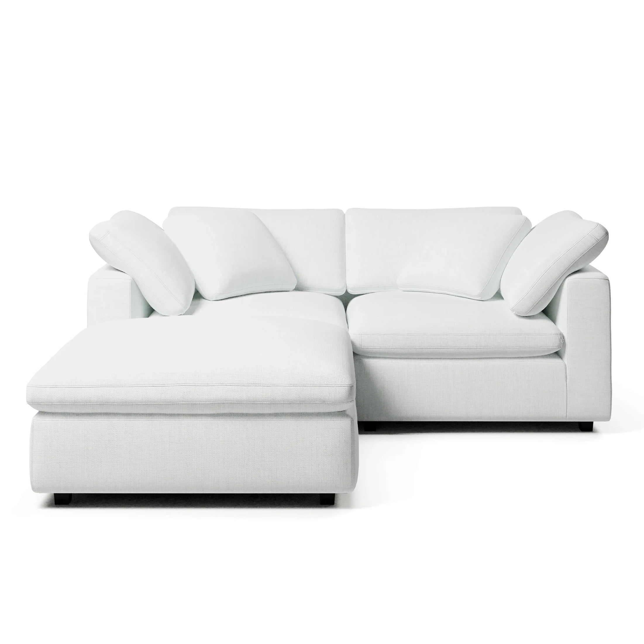 In Stock - Comfy Two Seater + Ottoman