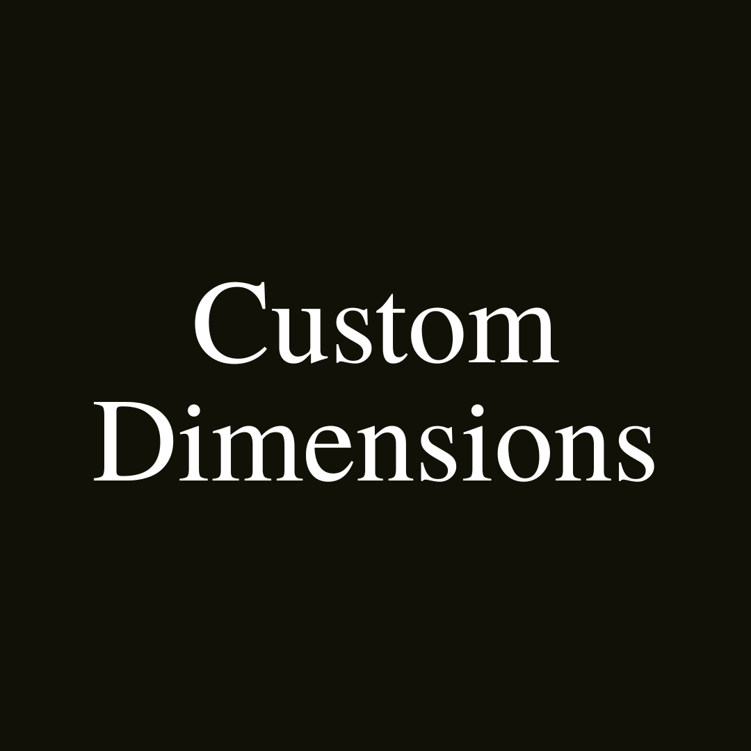 Custom Dimensions