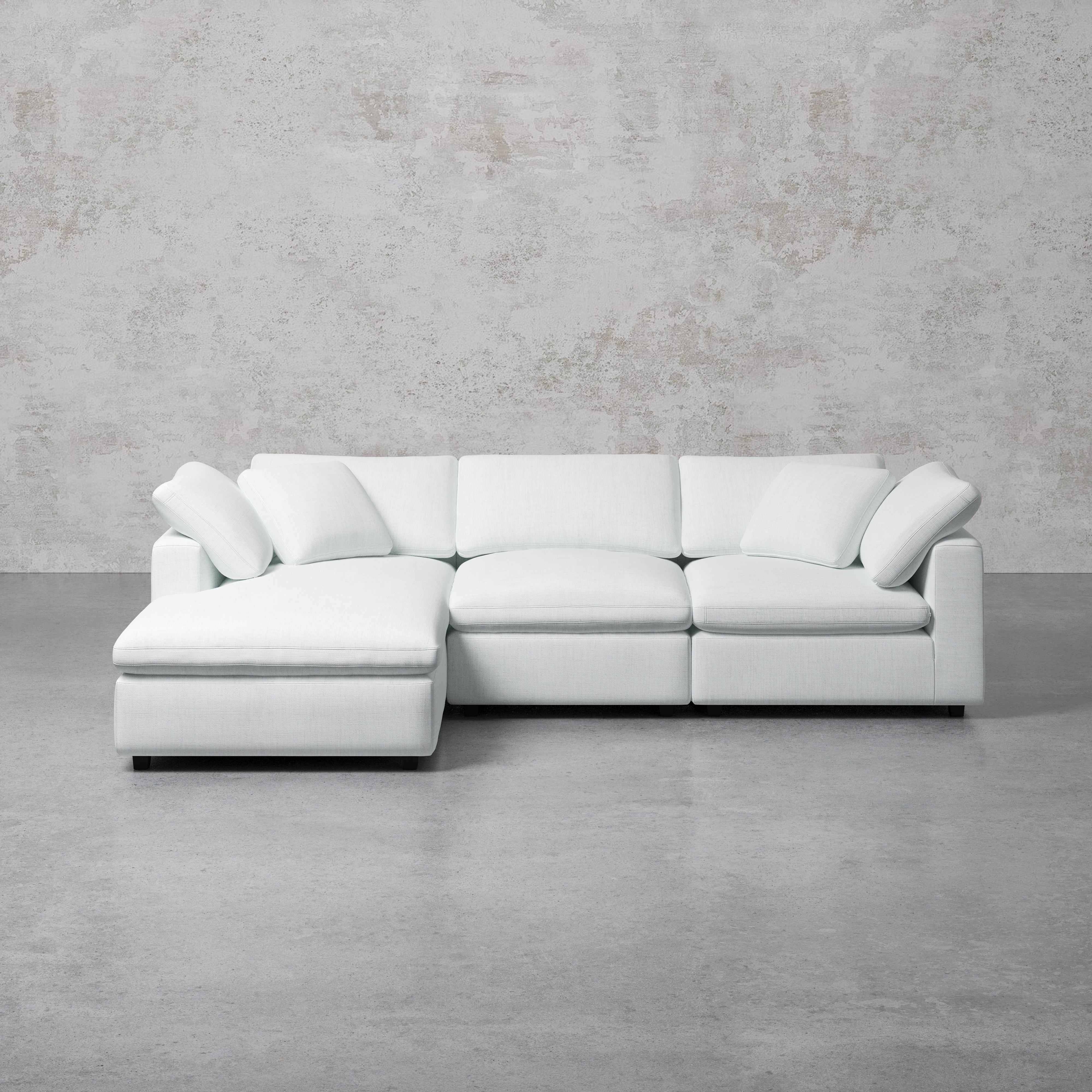 Comfy Modular Sofa - 3-Seater Chaise - Left Hand Facing