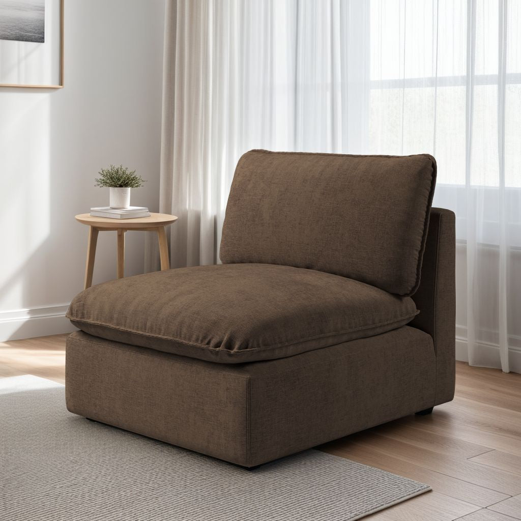 Comfy Armless Chair (Tapered)