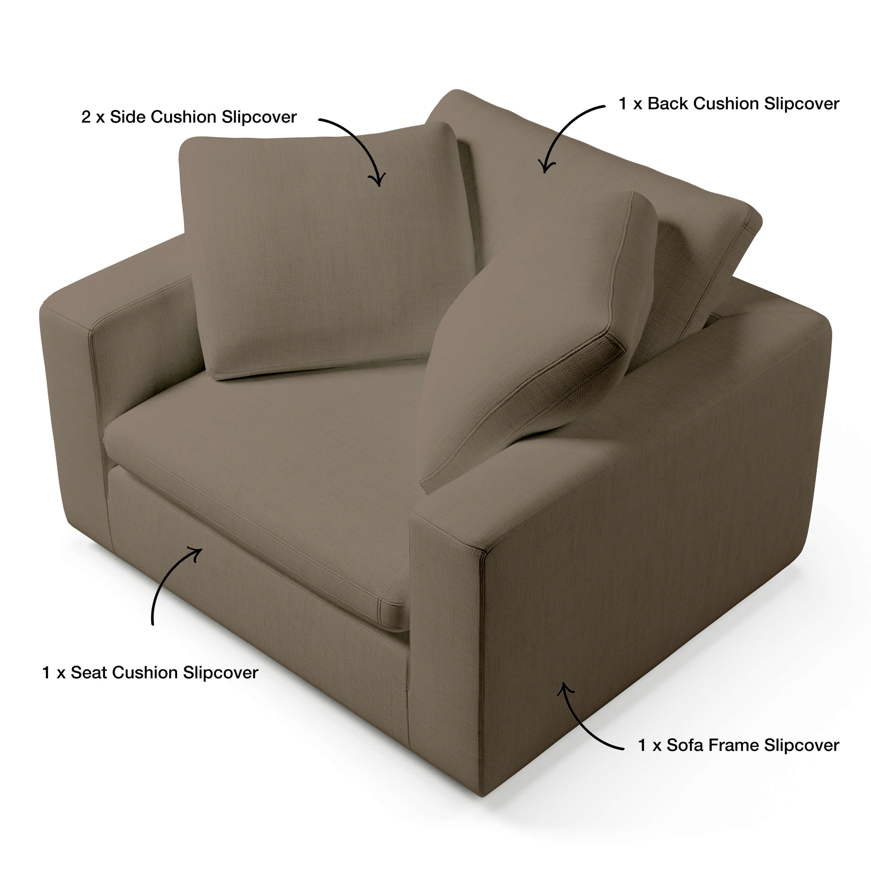 Armchair Slipcover Replacement