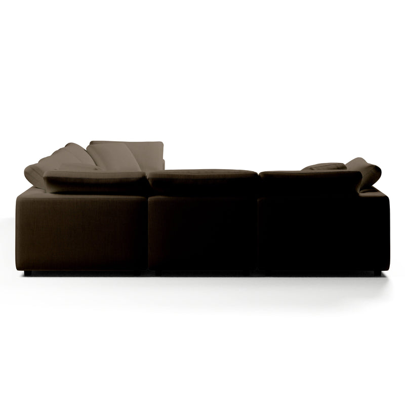 Comfy Modular Sofa - 5-Seater Modular L-Sectional