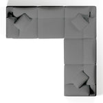 Comfy Modular Sofa - 5-Seater Modular L-Sectional