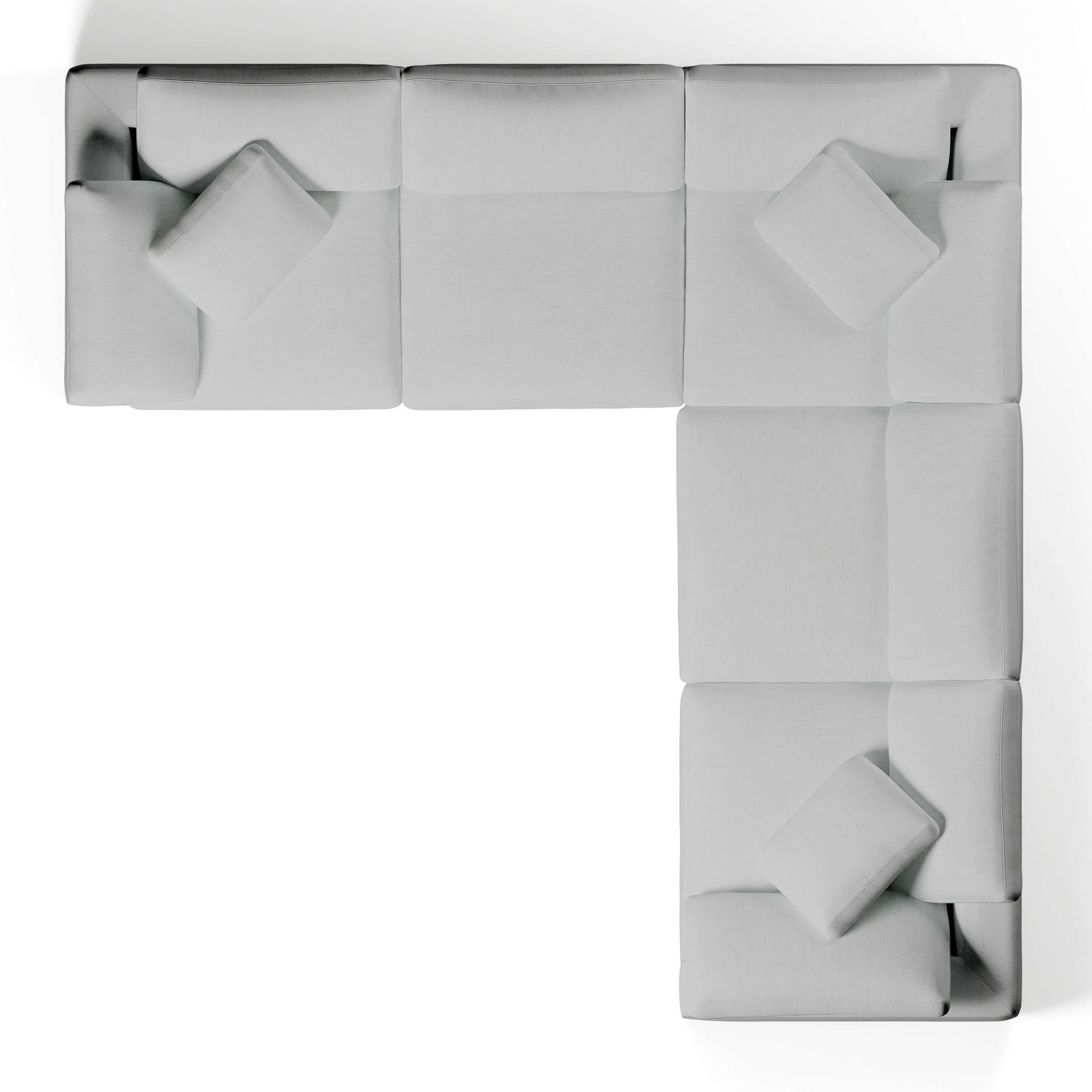 Comfortable L-Shaped Couch | Comfy L Couch | Couch Haus