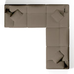 Comfy Modular Sofa - 5-Seater Modular L-Sectional