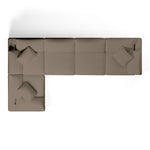 Comfy Modular Sofa - 5-Seater Modular L-Sectional