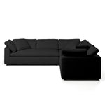 Comfy Modular Sofa - 5-Seater Bench-Seat L-Sectional & Ottoman