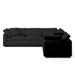 Comfy Modular Sofa - 5-Seater Bench-Seat L-Sectional & Ottoman