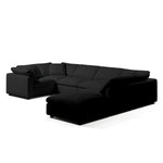 Comfy Modular Sofa - 6-Seater & Ottoman U-Sectional