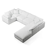 U-Sectional Sofa and Ottoman | U-Sectional Ottoman | Couch Haus