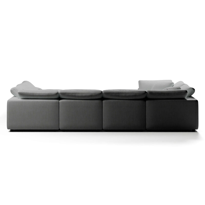 U-Sectional Sofa and Ottoman | U-Sectional Ottoman | Couch Haus