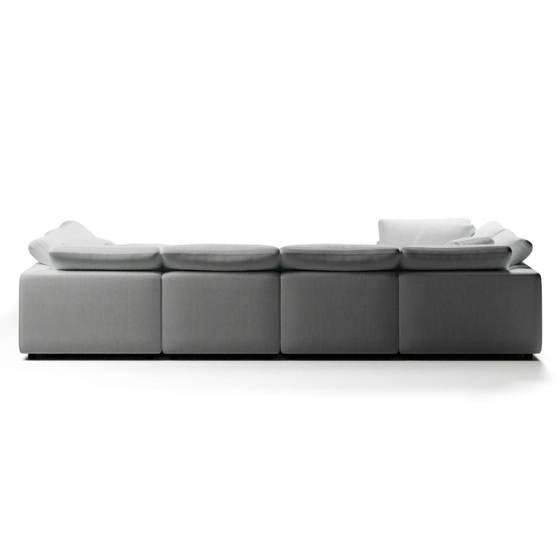 U-Sectional Sofa and Ottoman | U-Sectional Ottoman | Couch Haus