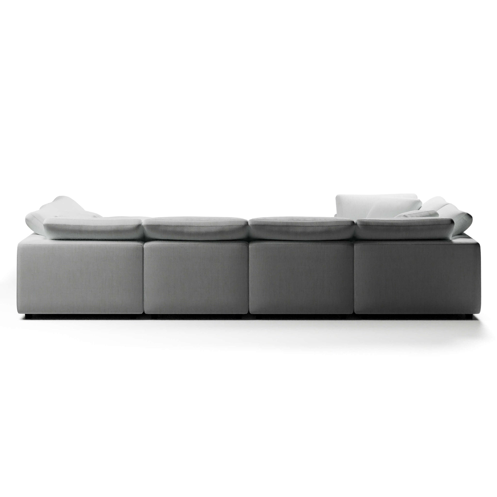 U-Sectional Sofa and Ottoman | U-Sectional Ottoman | Couch Haus