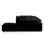 Comfy Modular Sofa - 6-Seater & Ottoman U-Sectional