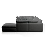 Comfy Modular Sofa - 6-Seater & Ottoman U-Sectional