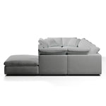 U-Sectional Sofa and Ottoman | U-Sectional Ottoman | Couch Haus