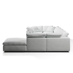 U-Sectional Sofa and Ottoman | U-Sectional Ottoman | Couch Haus
