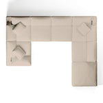 U-Sectional Sofa and Ottoman | U-Sectional Ottoman | Couch Haus