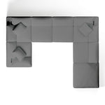 Comfy Modular Sofa - 6-Seater & Ottoman U-Sectional