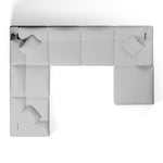 U-Sectional Sofa and Ottoman | U-Sectional Ottoman | Couch Haus