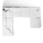 U-Sectional Sofa and Ottoman | U-Sectional Ottoman | Couch Haus