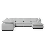 U-Sectional Sofa and Ottoman | U-Sectional Ottoman | Couch Haus