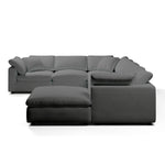 Comfy Modular Sofa - 6-Seater & Ottoman U-Sectional