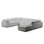 Modular Sofa and Ottoman | U-Sectional Modular Sofa | Couch Haus