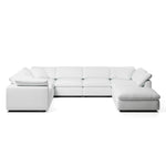 Modular Sofa and Ottoman | U-Sectional Modular Sofa | Couch Haus