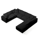 Modular Sofa and Ottoman | U-Sectional Modular Sofa | Couch Haus