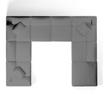 Modular Sofa and Ottoman | U-Sectional Modular Sofa | Couch Haus