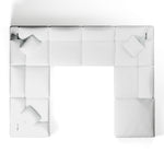 Modular Sofa and Ottoman | U-Sectional Modular Sofa | Couch Haus