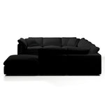 Modular Sofa and Ottoman | U-Sectional Modular Sofa | Couch Haus