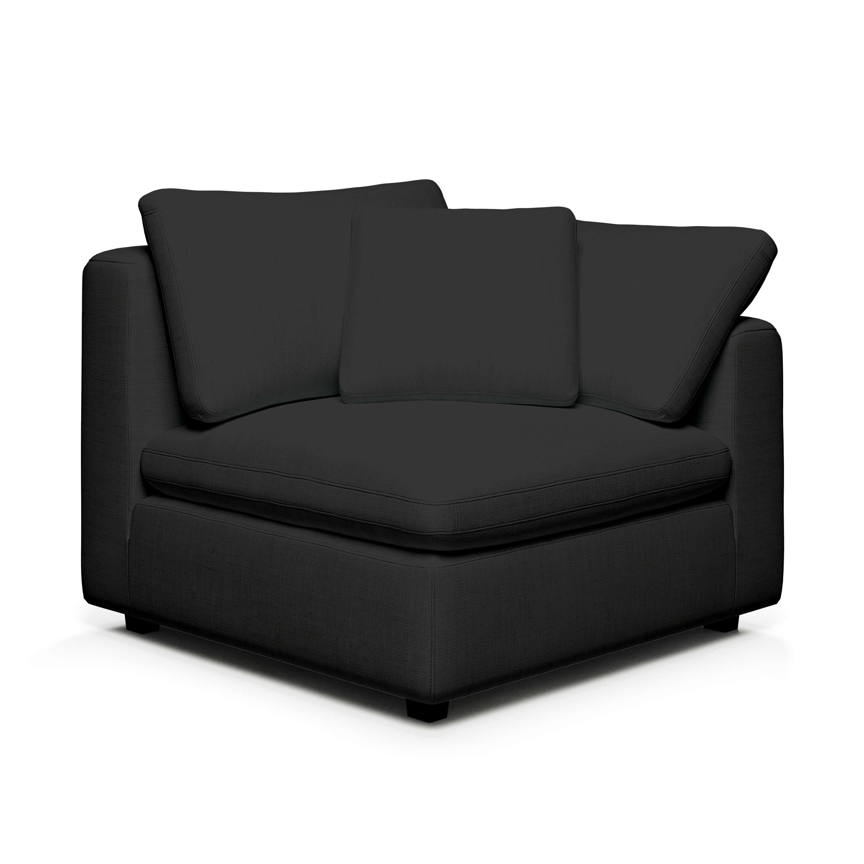 Comfy Corner Chair - Slope Arm